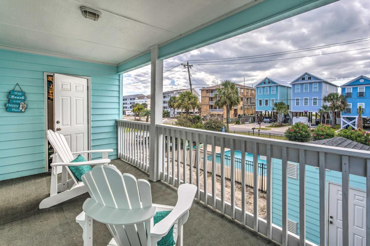 Surfside Beach Escape With Pool - Walk To Ocean! Myrtle Beach Exterior photo